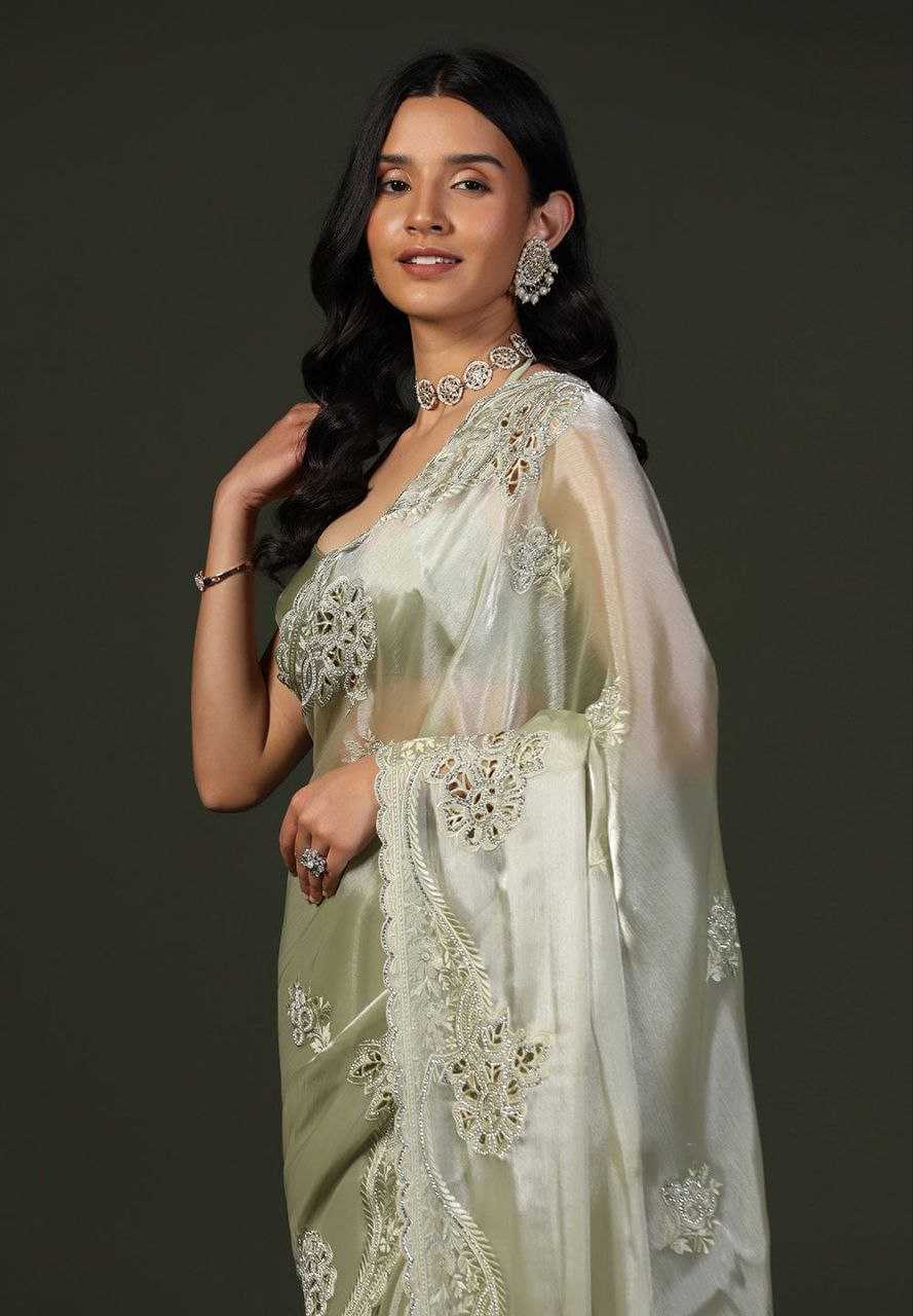 Soft Rich Burberry Silk Saree