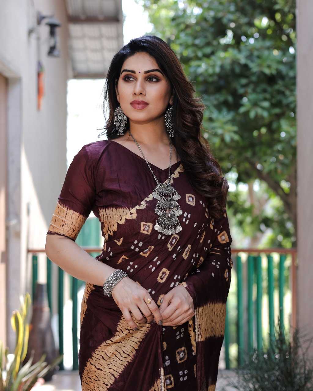 Pure Banarasi Khadi Georgette Silk Saree