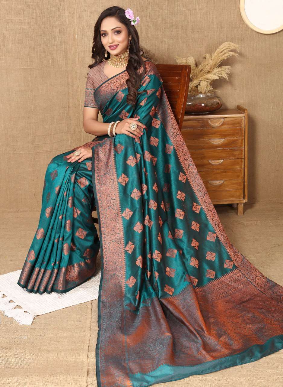 Traditional Katan Silk Saree