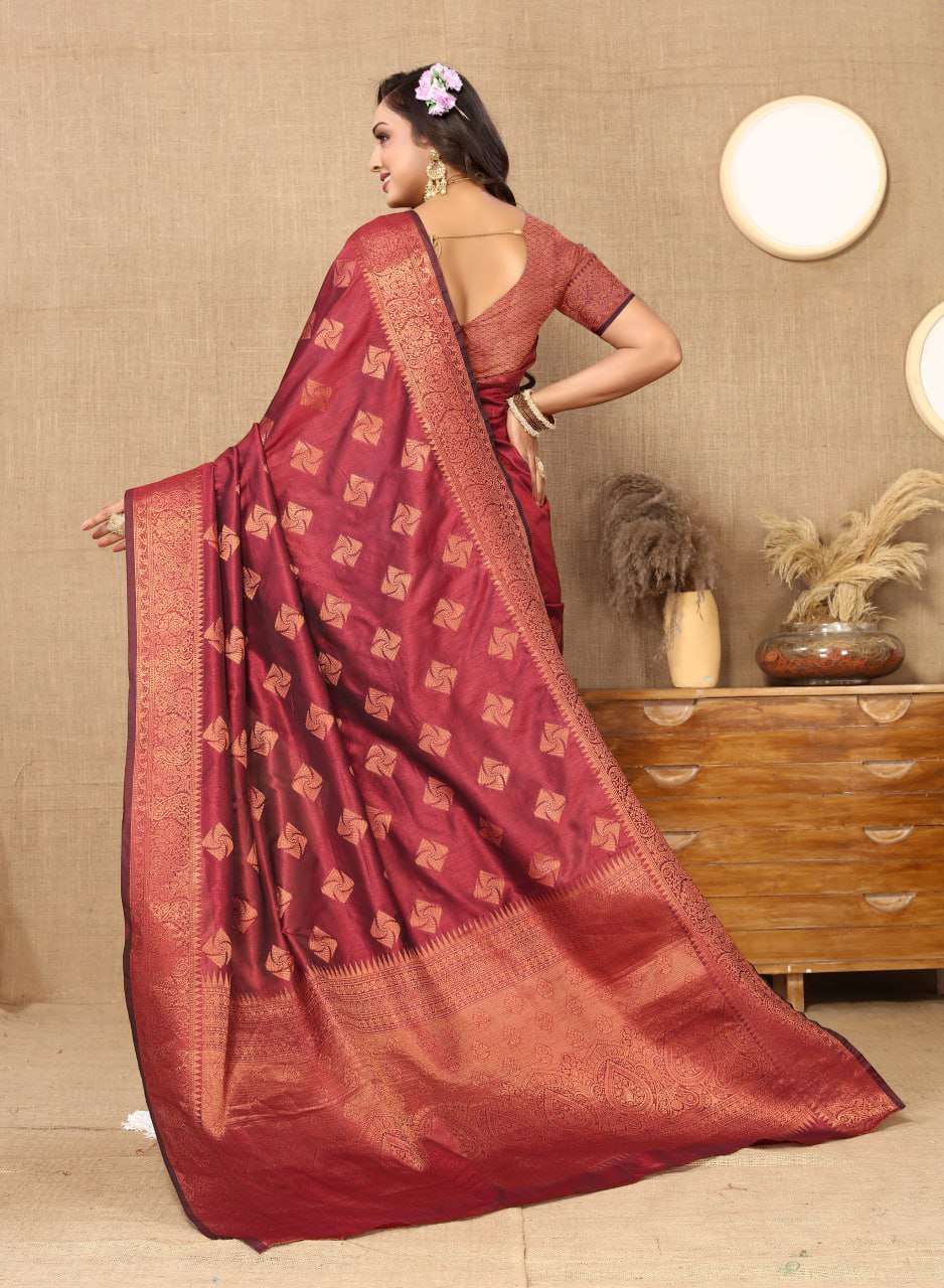 Traditional Katan Silk Saree