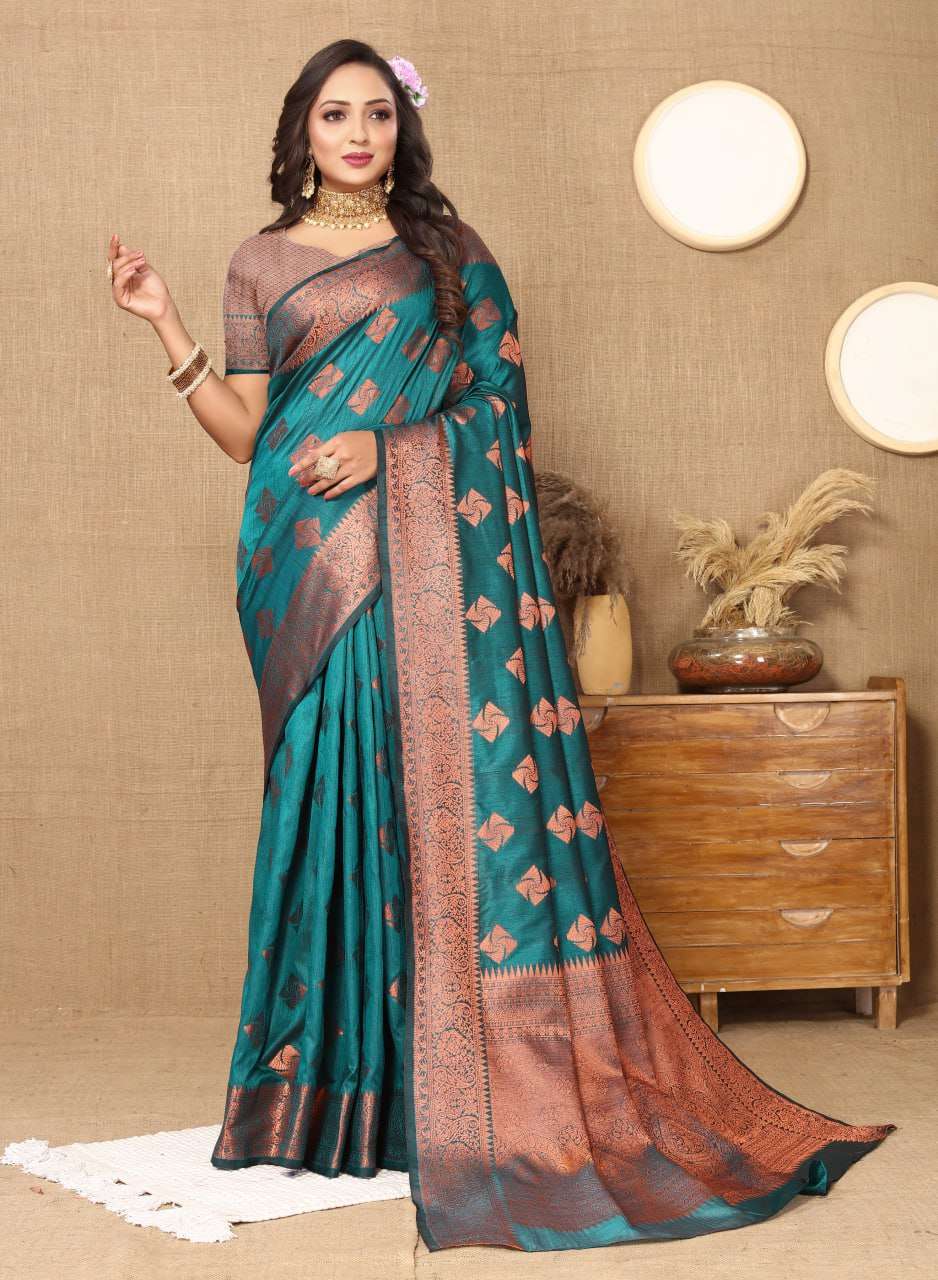 Traditional Katan Silk Saree