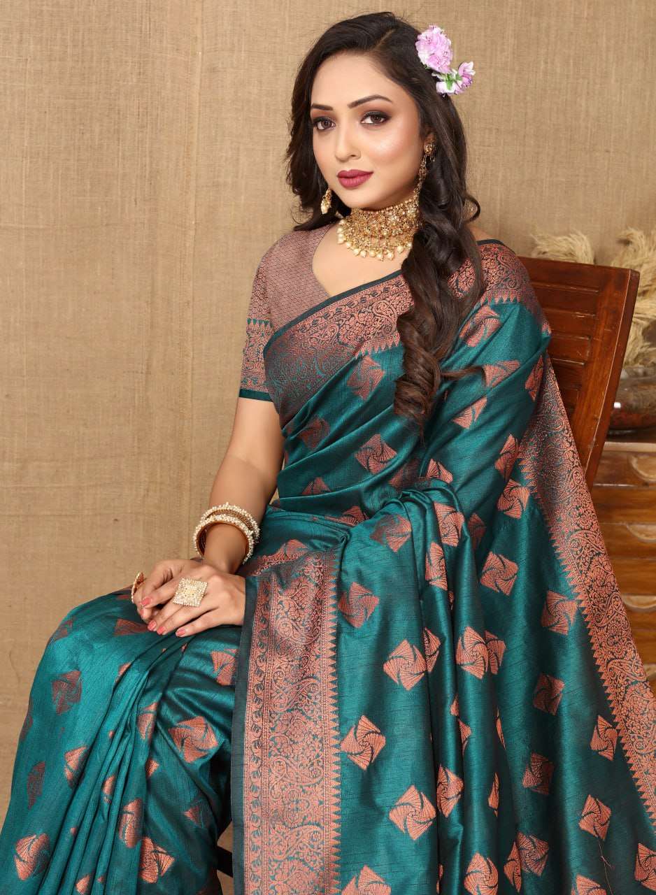 Traditional Katan Silk Saree