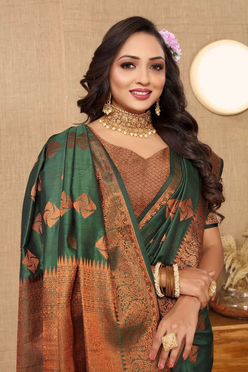 Traditional Katan Silk Saree