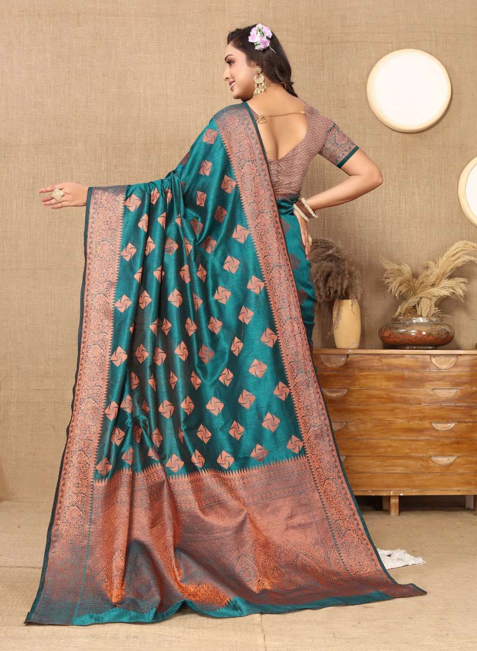 Traditional Katan Silk Saree