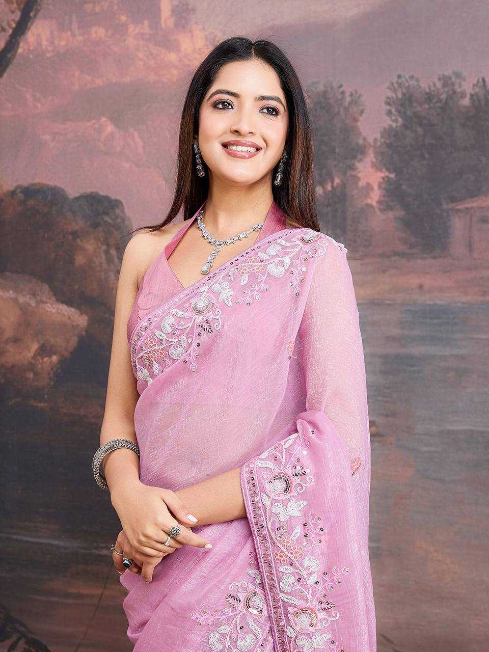 Premium Soft Organza Saree