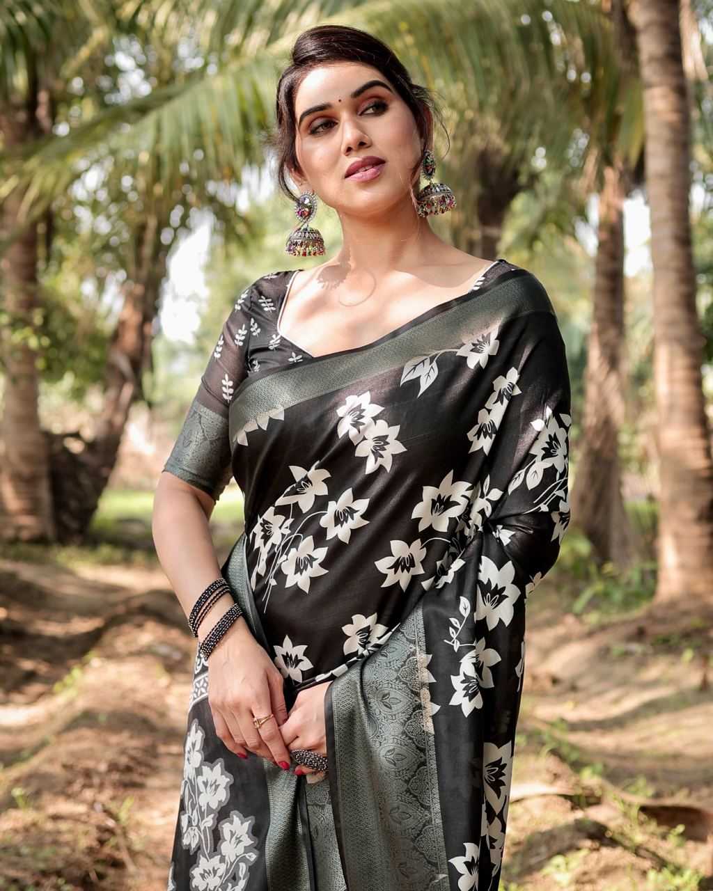 Work Wear Pure Silk Saree
