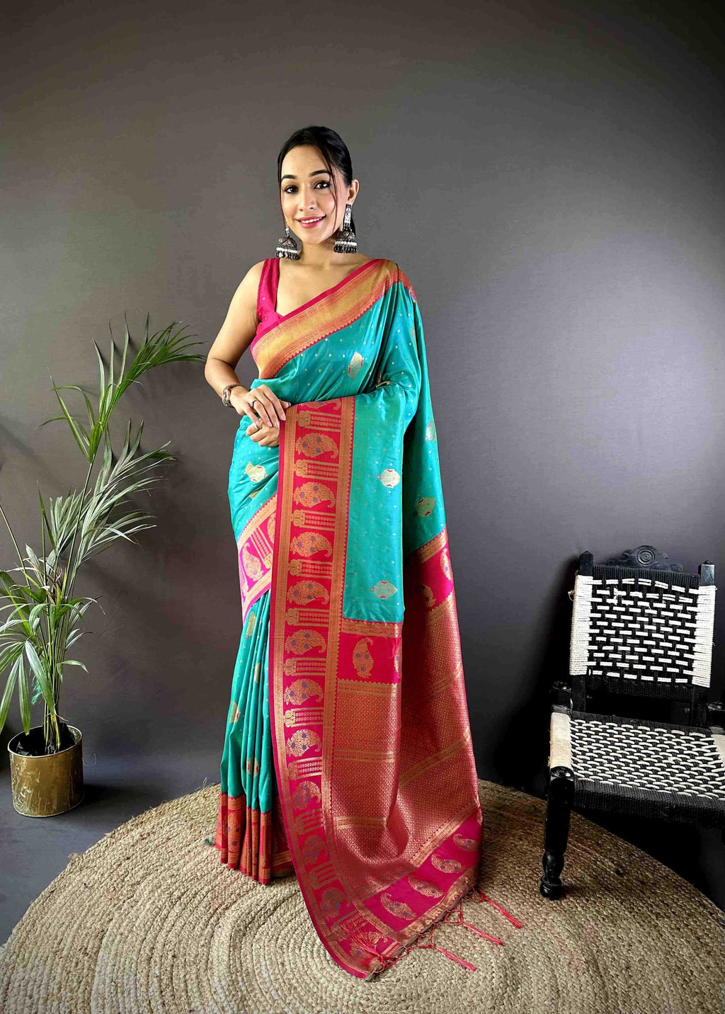 Soft Banarasi Silk Saree