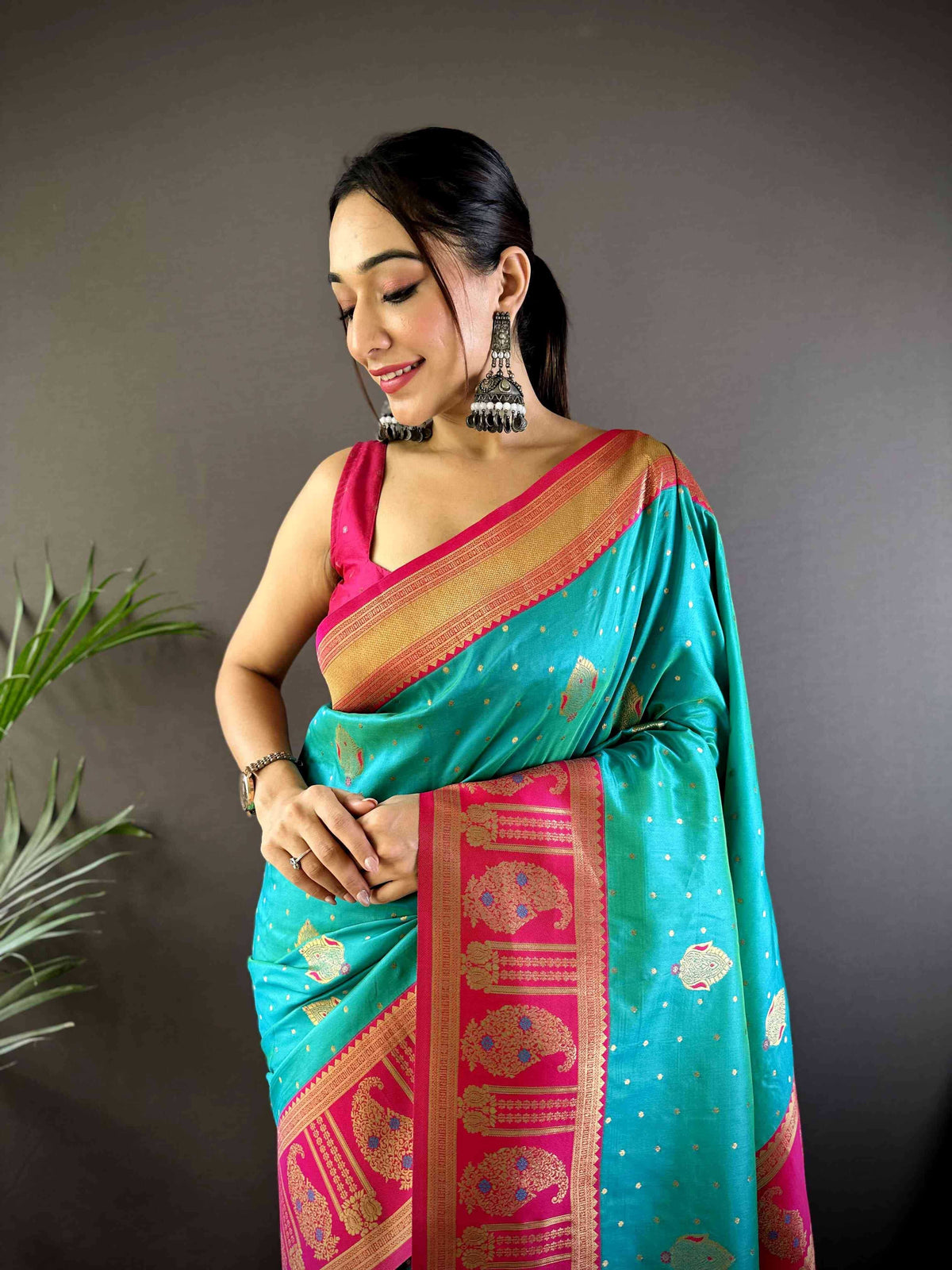 Soft Banarasi Silk Saree